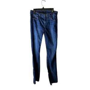 Joes Jeans Womens 27 Slim Fit Mini Bootcut Stretch Dark Wash Streetwear Denim